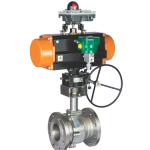 Ball Valve with Rotary Actuator